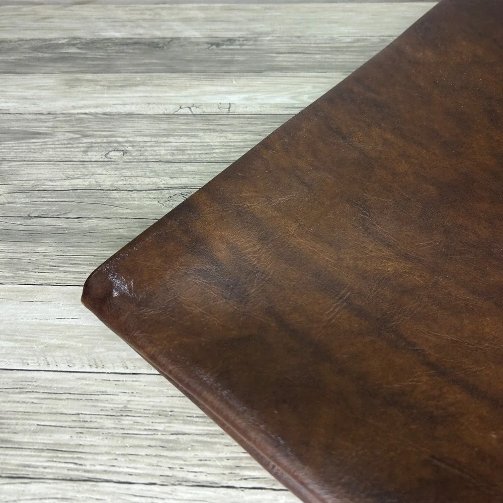 IBM Brown Document Portfolio Holder Leather Pouch Holder Bag Vintage Dad